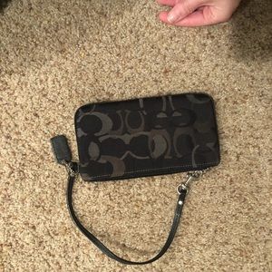 Coach wristlet